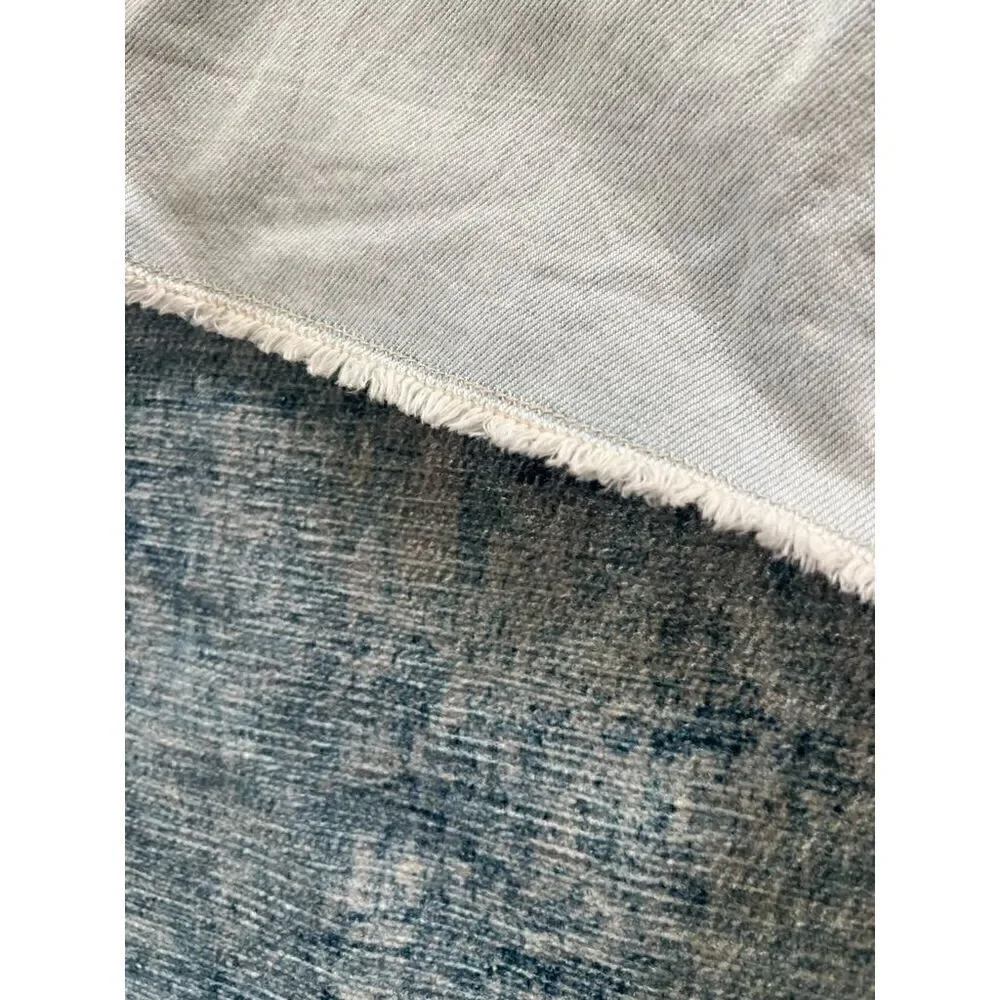 Old Navy Light Wash High Rise Button Fly Distressed Cut Off Shorts Girls 16